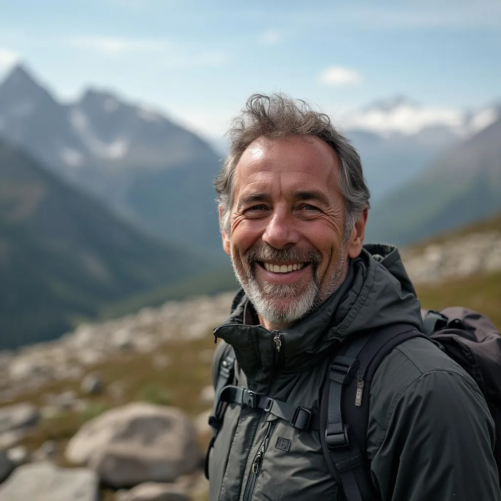 Laurent en pleine nature